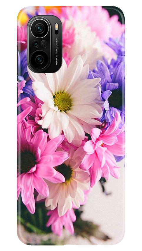 Coloful Daisy Mobile Back Case for Mi 11X 5G (Design - 73) Coloful Daisy Case for Mi 11X 5G