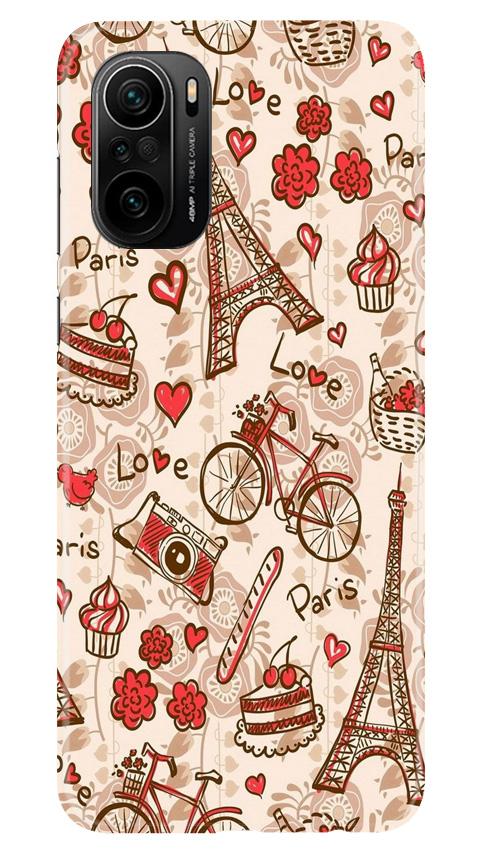 Love Paris Mobile Back Case for Mi 11X 5G (Design - 103) Love Paris Case for Mi 11X 5G (Design - 103)