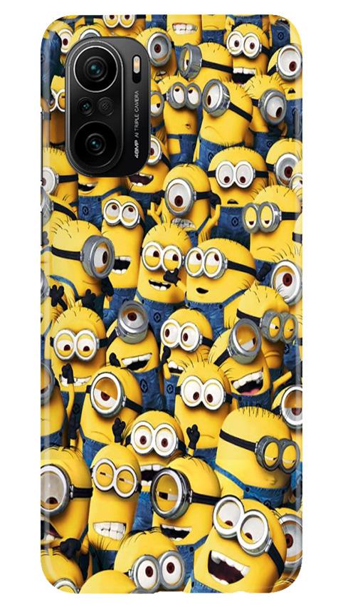 Minions Mobile Back Case for Mi 11X 5G (Design - 126) Minions Case for Mi 11X 5G (Design - 126)