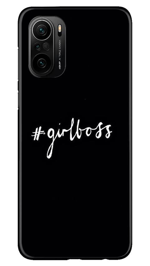 #GirlBoss Mobile Back Case for Mi 11X 5G (Design - 266) #GirlBoss Case for Mi 11X 5G (Design No. 266)