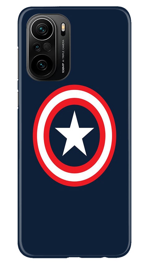 Captain America Mobile Back Case for Mi 11X Pro 5G (Design - 42) Captain America Case for Mi 11X Pro 5G