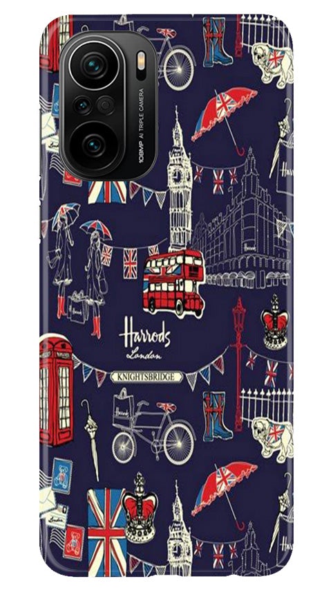Love London Mobile Back Case for Mi 11X Pro 5G (Design - 75) Love London Case for Mi 11X Pro 5G