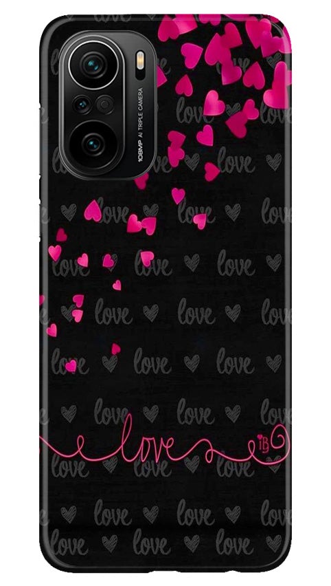 Love in Air Mobile Back Case for Mi 11X Pro 5G (Design - 89) Love in Air Case for Mi 11X Pro 5G