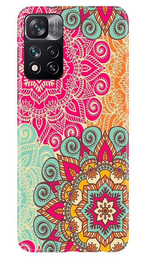 Rangoli art2 Mobile Back Case for Xiaomi Mi 11i 5G (Design - 29) Rangoli art2 Case for Xiaomi Mi 11i 5G