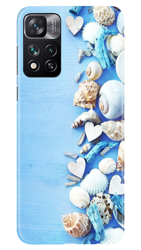 Sea Shells2 Mobile Back Case for Xiaomi Mi 11i 5G (Design - 64) Sea Shells2 Case for Xiaomi Mi 11i 5G