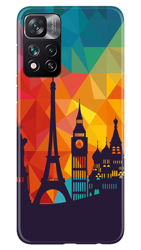 Eiffel Tower2 Mobile Back Case for Xiaomi Mi 11i 5G (Design - 91) Eiffel Tower2 Case for Xiaomi Mi 11i 5G