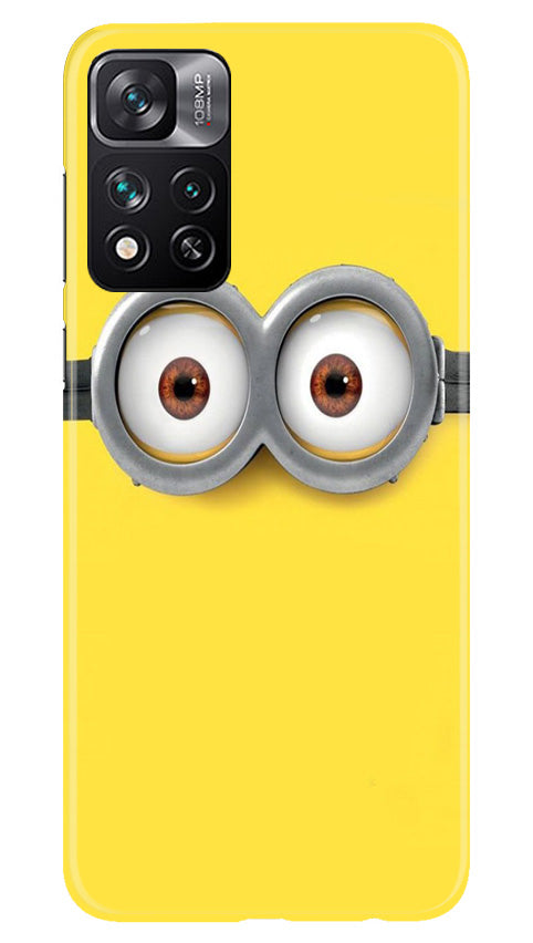 Minions Mobile Back Case for Xiaomi Mi 11i 5G (Design - 128) Minions Case for Xiaomi Mi 11i 5G (Design - 128)