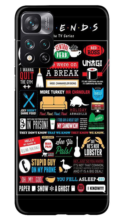 Friends Mobile Back Case for Xiaomi Mi 11i 5G (Design - 145) Friends Case for Xiaomi Mi 11i 5G (Design - 145)