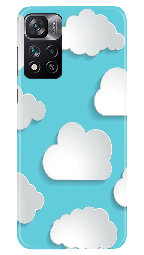 Clouds Mobile Back Case for Xiaomi Mi 11i 5G (Design - 179) Clouds Case for Xiaomi Mi 11i 5G (Design No. 179)