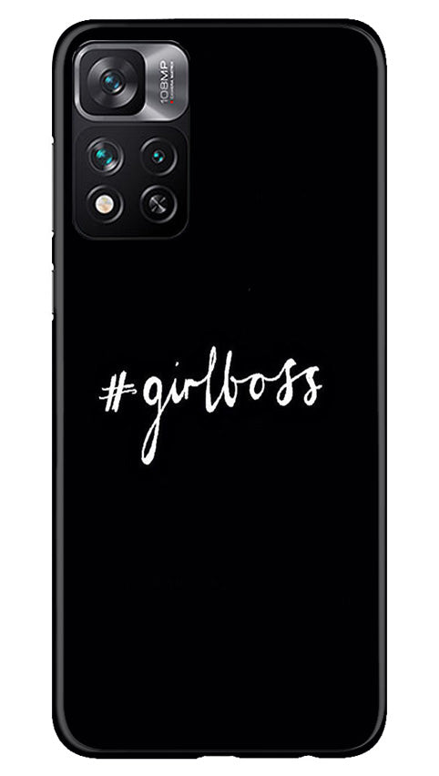 Like a Girl Boss Mobile Back Case for Xiaomi Mi 11i 5G (Design - 234) Like a Girl Boss Case for Xiaomi Mi 11i 5G (Design No. 234)