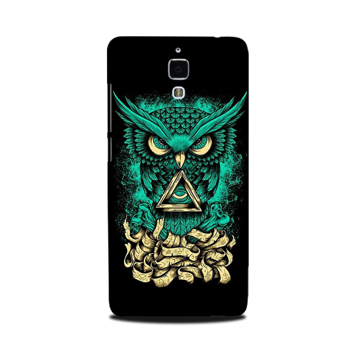 Owl Mobile Back Case for Mi 4 (Design - 358) Owl Mobile Back Case for Mi 4 (Design - 358)