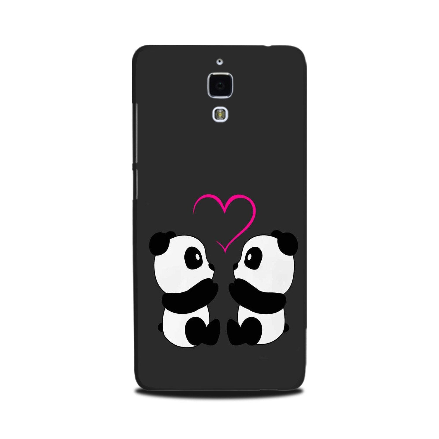 Panda Love Mobile Back Case for Mi 4 (Design - 398) Panda Love Mobile Back Case for Mi 4 (Design - 398)