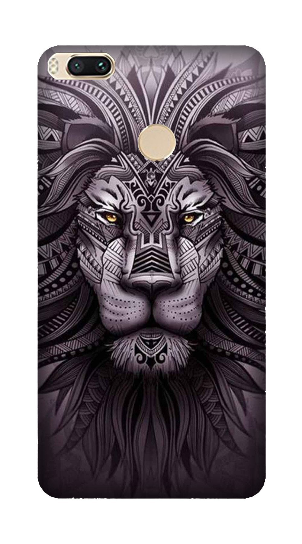 Lion Mobile Back Case for Mi A1 (Design - 315) Lion Mobile Back Case for Mi A1 (Design - 315)