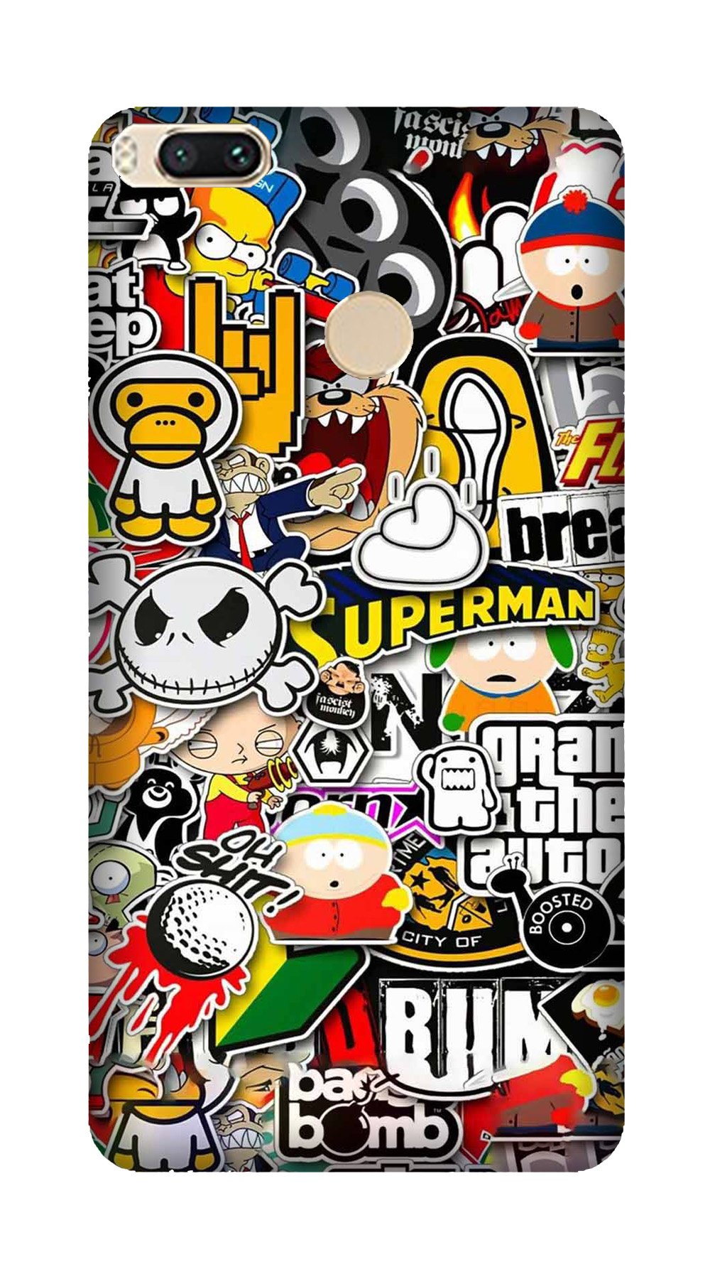 Designer Mobile Back Case for Mi A1 (Design - 320) Designer Mobile Back Case for Mi A1 (Design - 320)