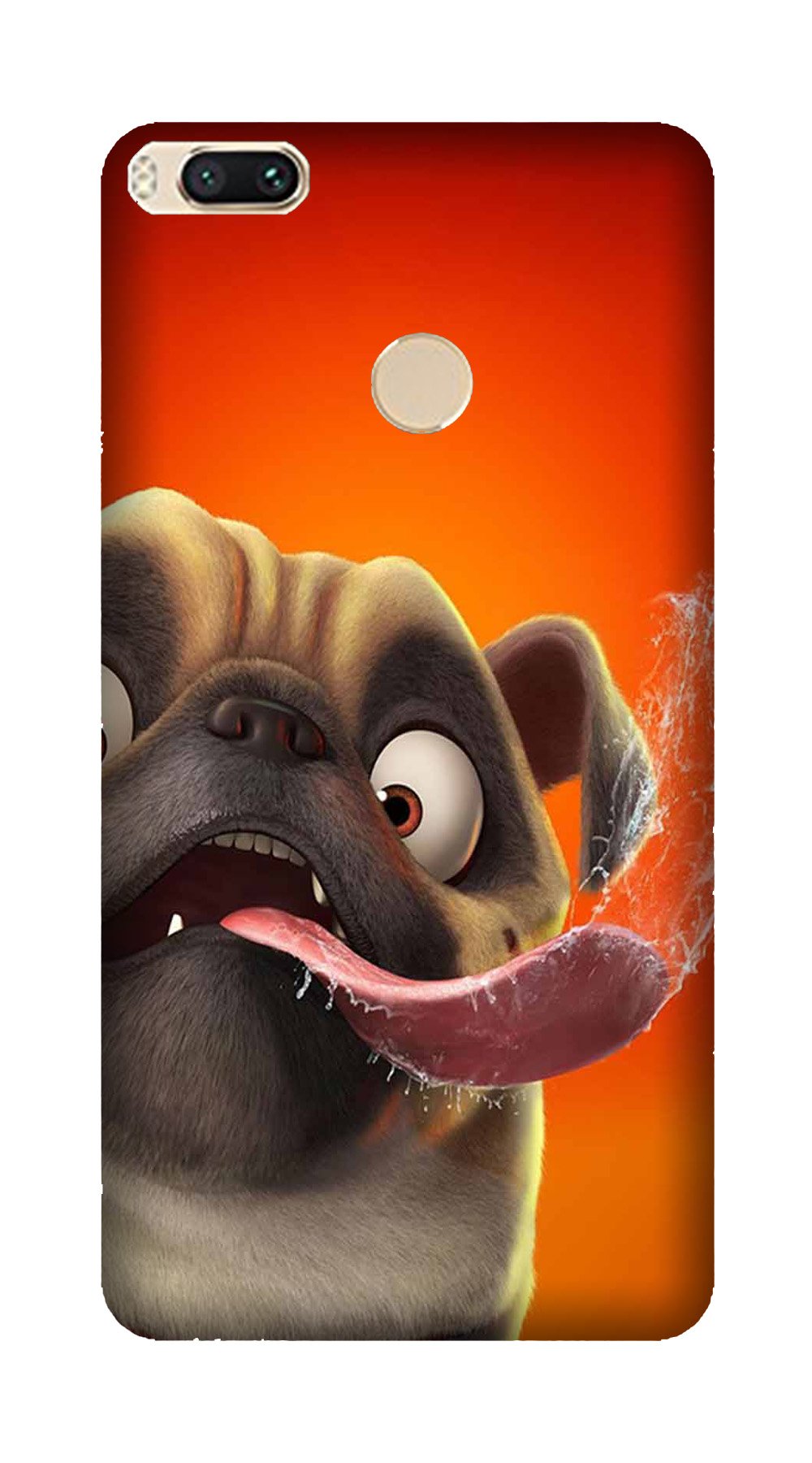 Dog Mobile Back Case for Mi A1 (Design - 343) Dog Mobile Back Case for Mi A1 (Design - 343)