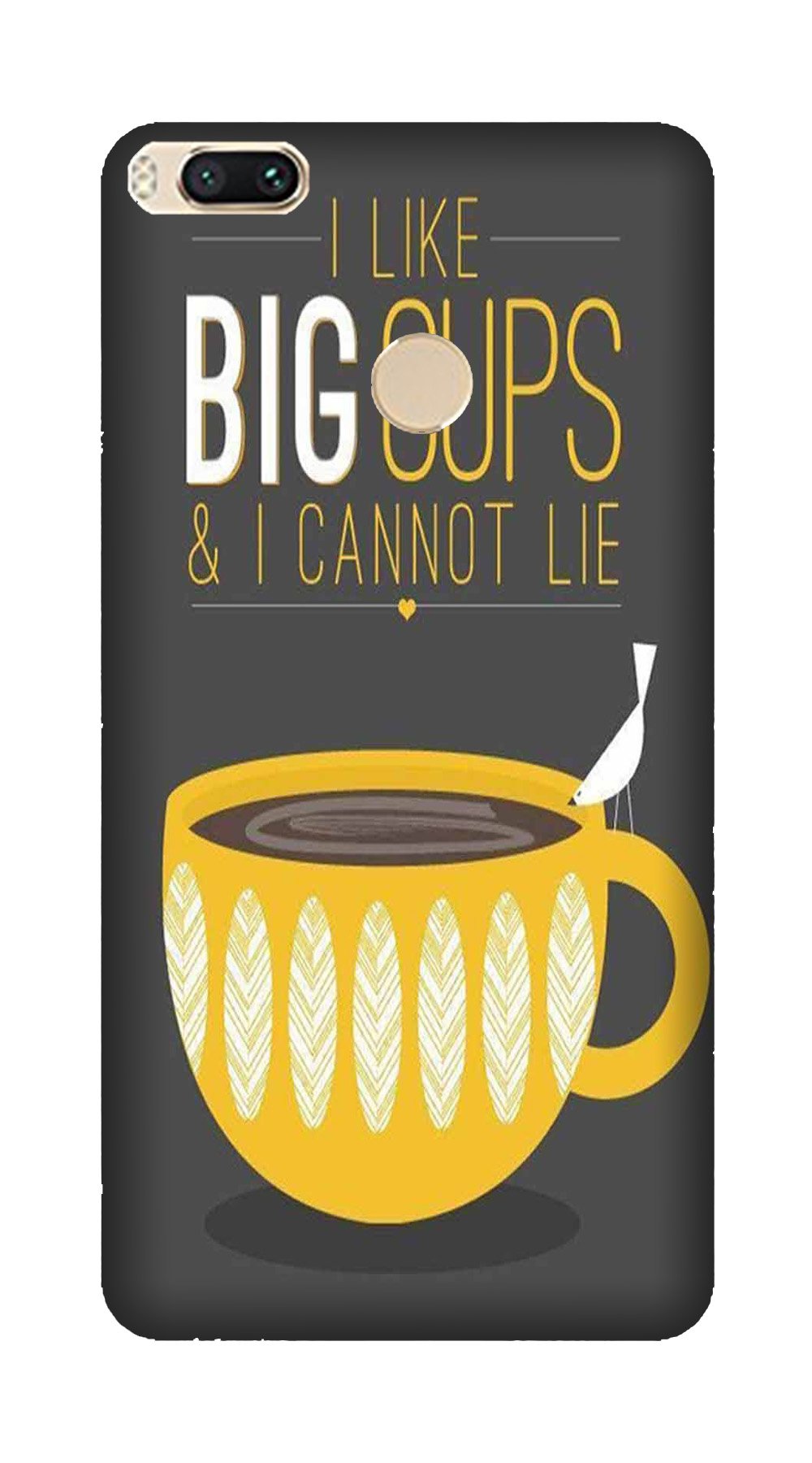 Big Cups Coffee Mobile Back Case for Mi A1 (Design - 352) Big Cups Coffee Mobile Back Case for Mi A1 (Design - 352)