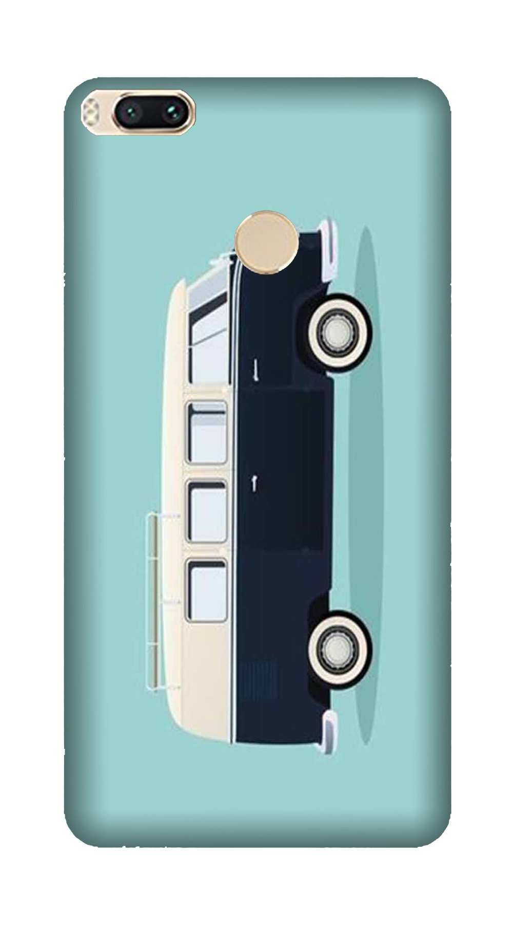 Travel Bus Mobile Back Case for Mi A1 (Design - 379) Travel Bus Mobile Back Case for Mi A1 (Design - 379)