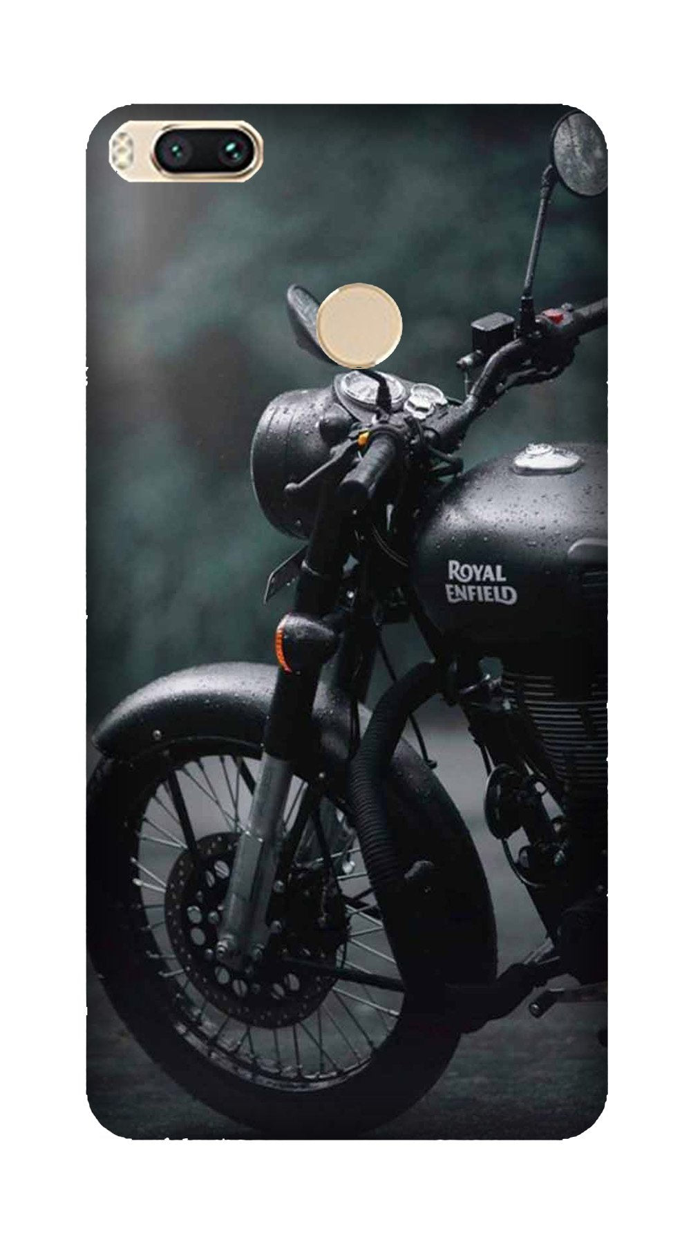 Royal Enfield Mobile Back Case for Mi A1 (Design - 380) Royal Enfield Mobile Back Case for Mi A1 (Design - 380)