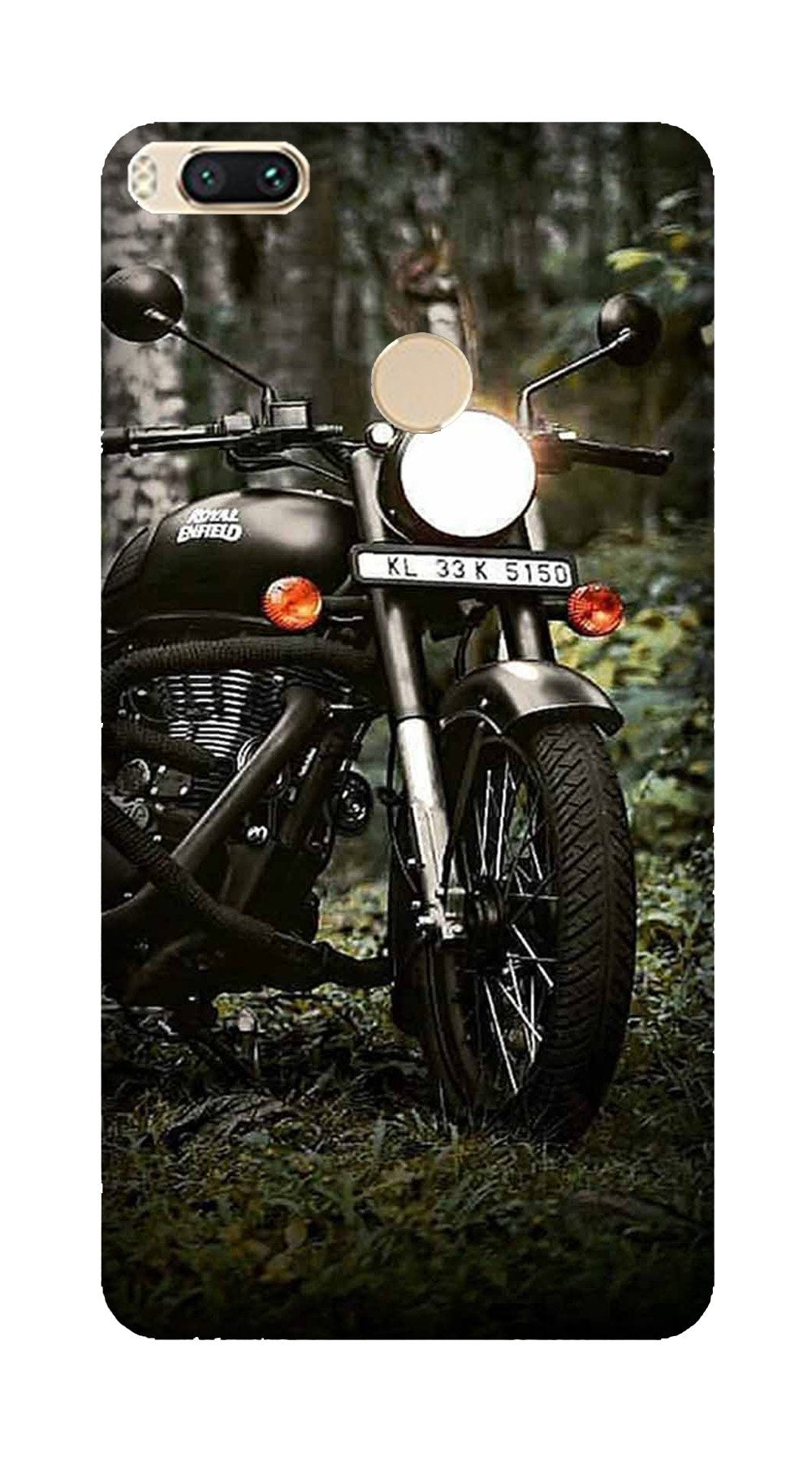 Royal Enfield Mobile Back Case for Mi A1 (Design - 384) Royal Enfield Mobile Back Case for Mi A1 (Design - 384)