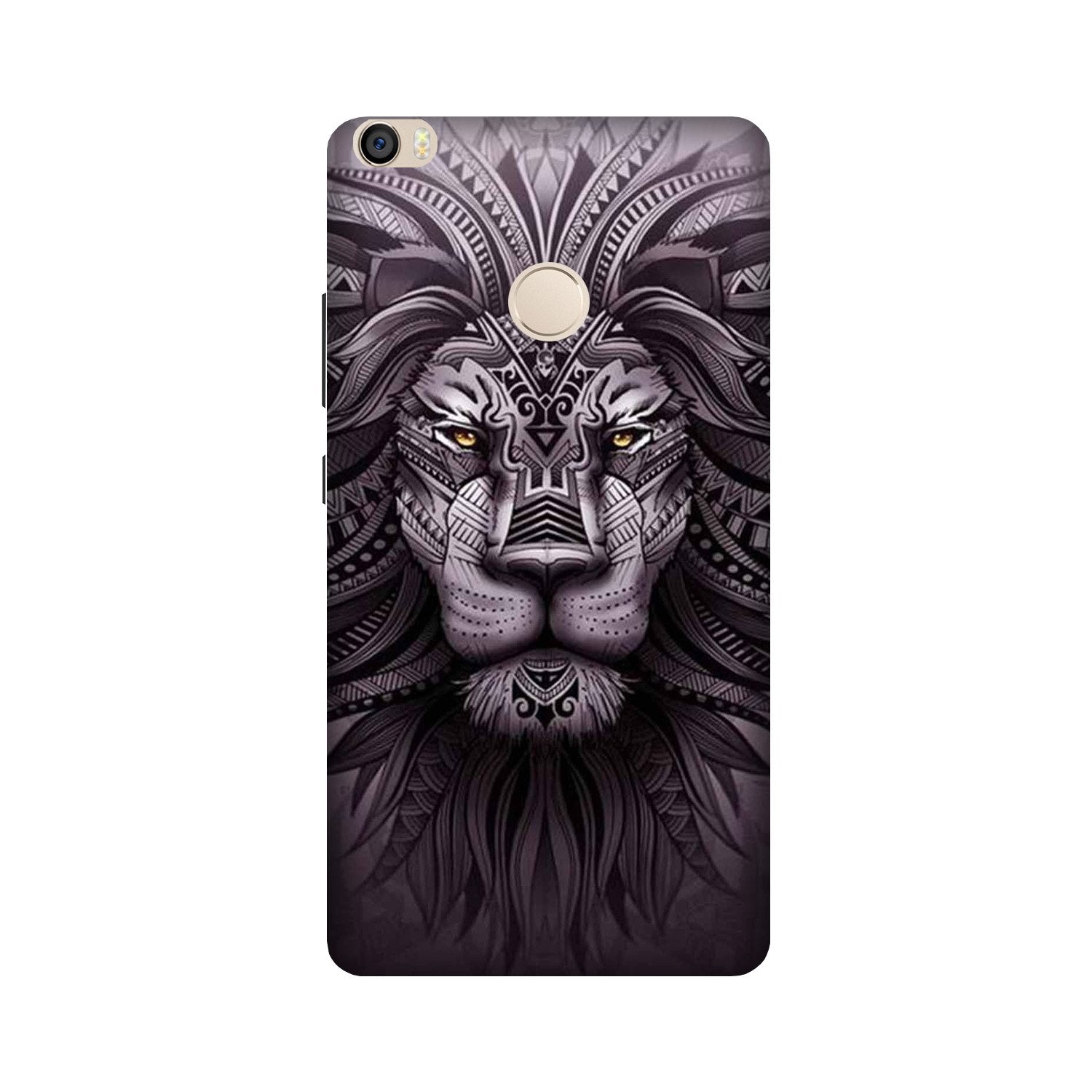 Lion Mobile Back Case for Mi Max 2 (Design - 315) Lion Mobile Back Case for Mi Max 2 (Design - 315)