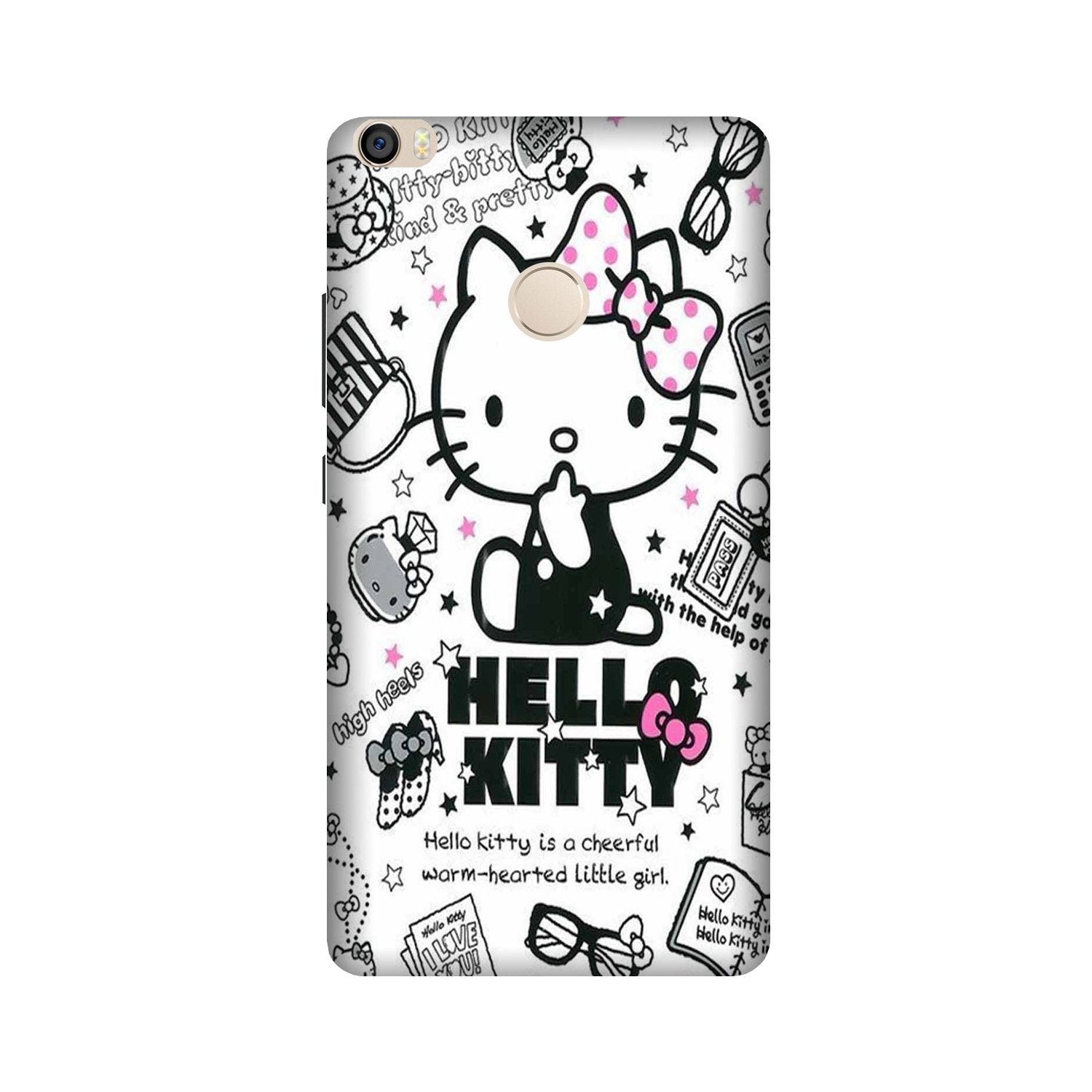 Hello Kitty Mobile Back Case for Mi Max / Max Prime (Design - 361) Hello Kitty Mobile Back Case for Mi Max / Max Prime (Design - 361)