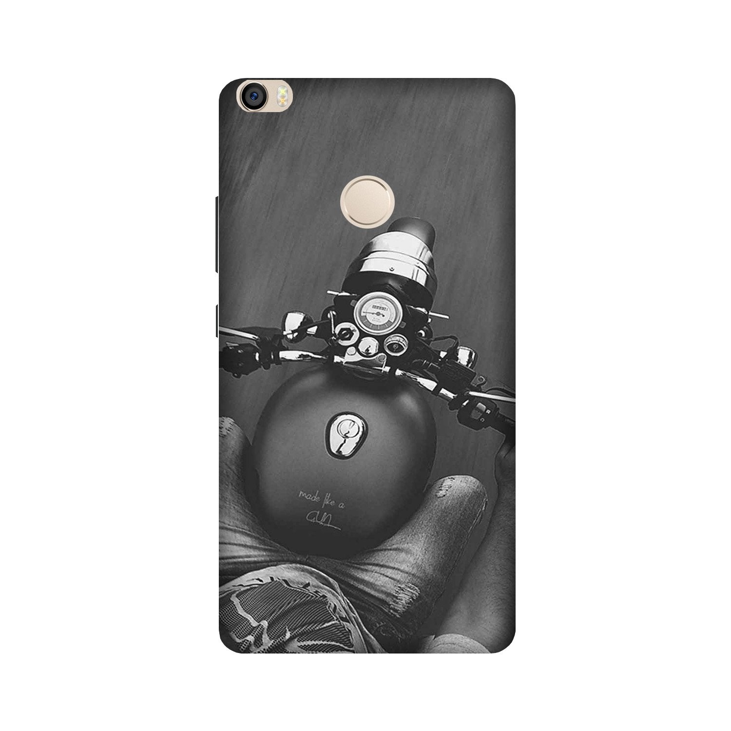 Royal Enfield Mobile Back Case for Mi Max 2 (Design - 382) Royal Enfield Mobile Back Case for Mi Max 2 (Design - 382)