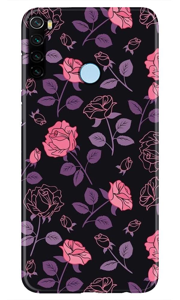 Rose Pattern Mobile Back Case for Xiaomi Redmi Note 8 (Design - 2) Rose Pattern Case for Xiaomi Redmi Note 8