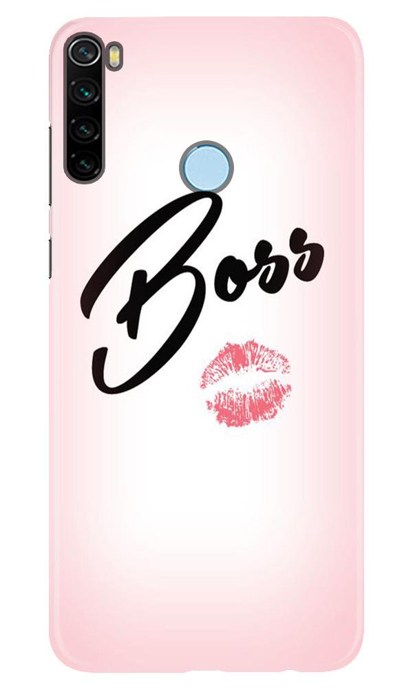 Boss Mobile Back Case for Xiaomi Redmi Note 8 (Design - 59) Boss Case for Xiaomi Redmi Note 8