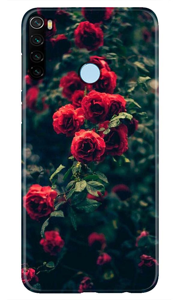 Red Rose Mobile Back Case for Xiaomi Redmi Note 8 (Design - 66) Red Rose Case for Xiaomi Redmi Note 8