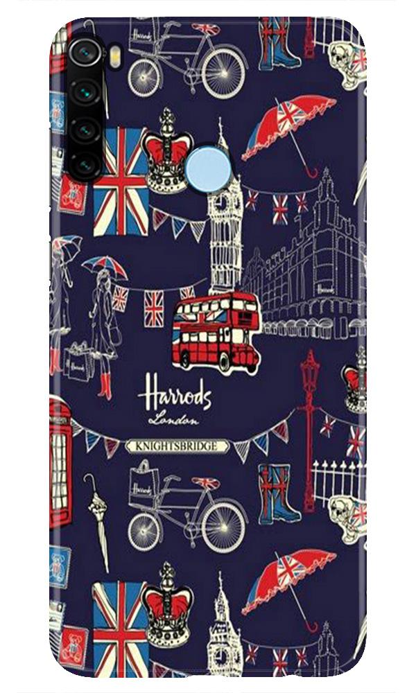Love London Mobile Back Case for Xiaomi Redmi Note 8 (Design - 75) Love London Case for Xiaomi Redmi Note 8