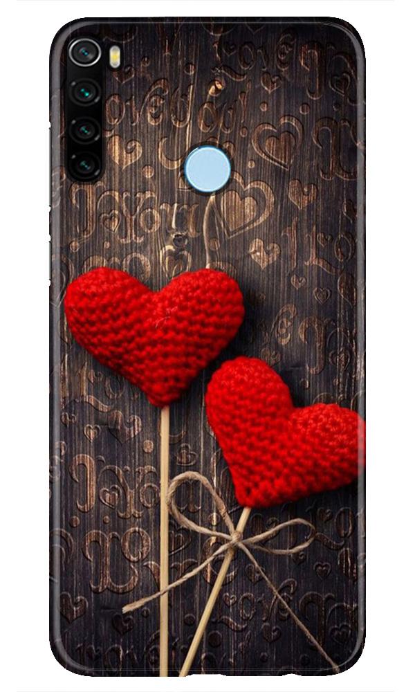 Red Hearts Mobile Back Case for Xiaomi Redmi Note 8 (Design - 80) Red Hearts Case for Xiaomi Redmi Note 8