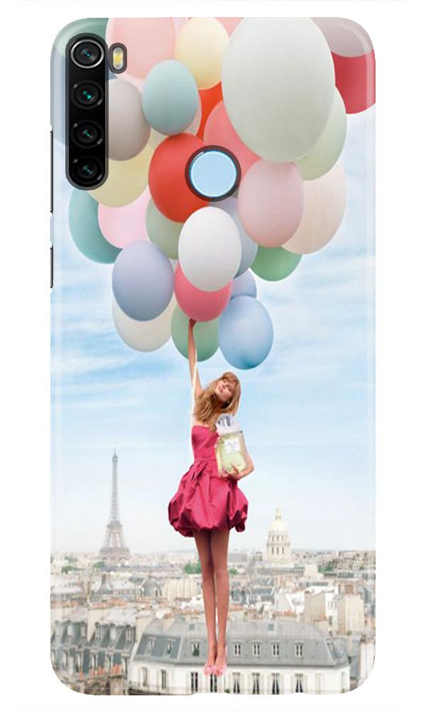 Girl with Baloon Mobile Back Case for Xiaomi Redmi Note 8 (Design - 84) Girl with Baloon Case for Xiaomi Redmi Note 8