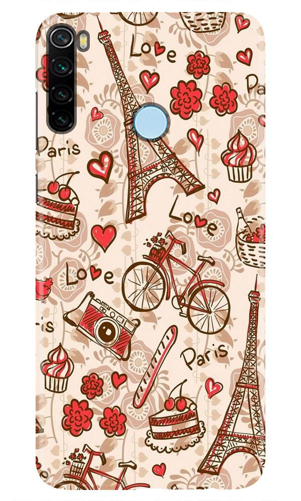 Love Paris Mobile Back Case for Xiaomi Redmi Note 8 (Design - 103) Love Paris Case for Xiaomi Redmi Note 8 (Design - 103)