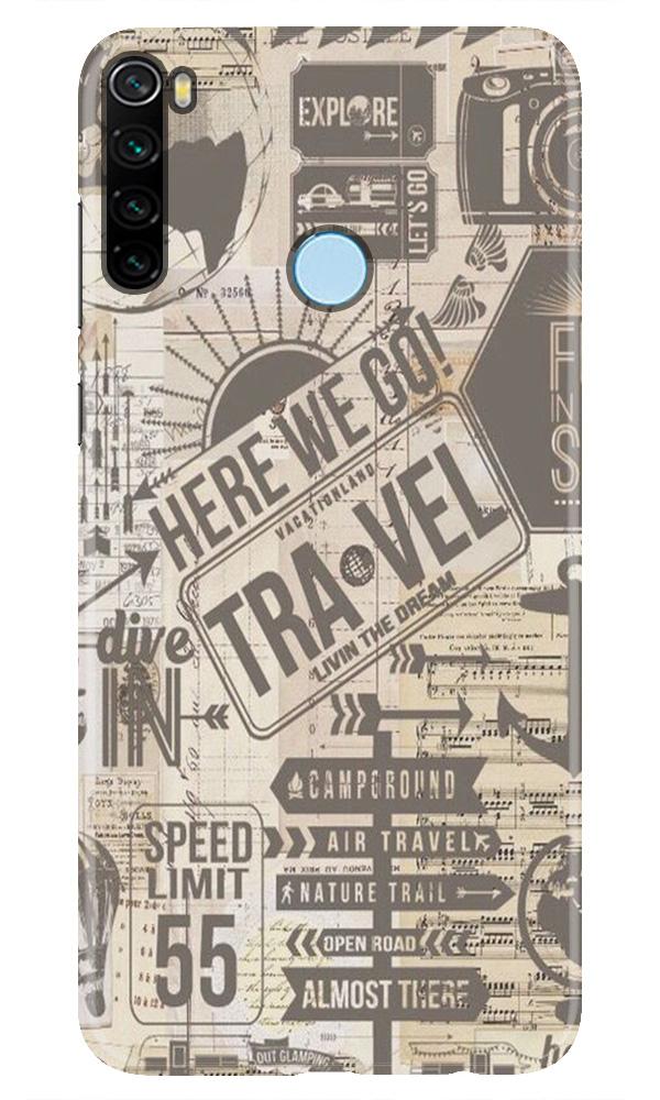 Travel Mobile Back Case for Xiaomi Redmi Note 8 (Design - 104) Travel Case for Xiaomi Redmi Note 8 (Design - 104)