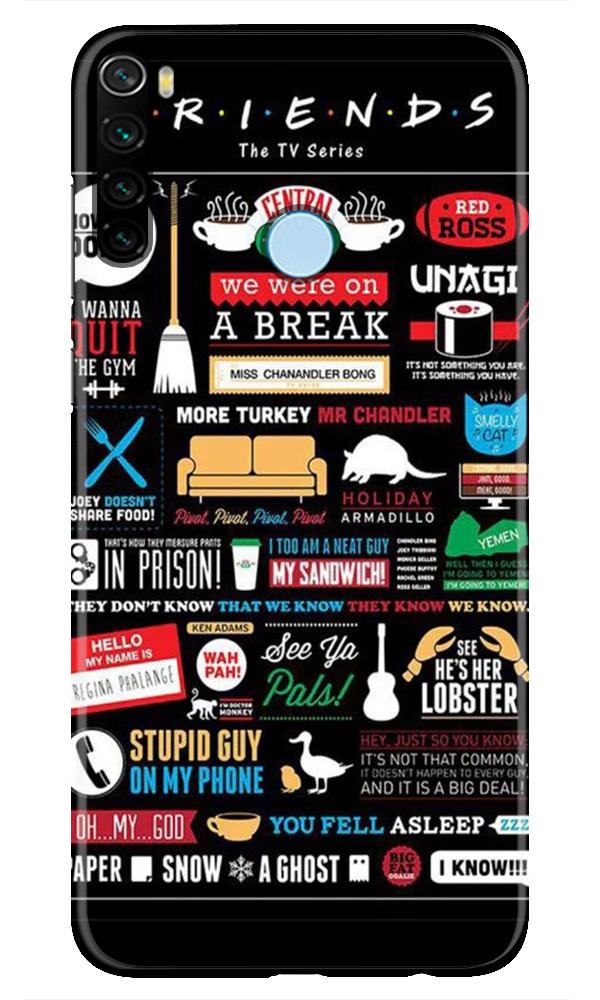 Friends Mobile Back Case for Xiaomi Redmi Note 8 (Design - 145) Friends Case for Xiaomi Redmi Note 8 (Design - 145)