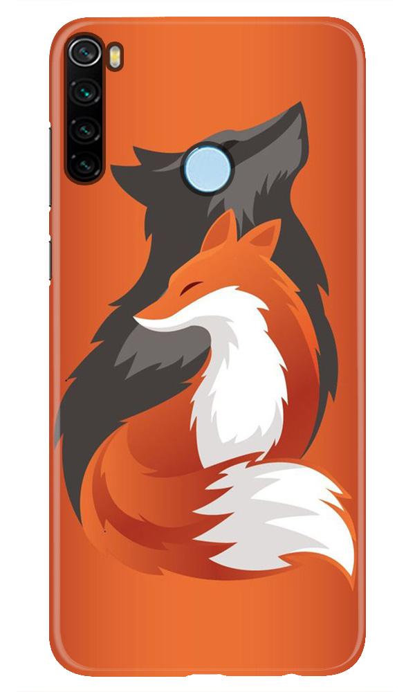 Wolf Mobile Back Case for Xiaomi Redmi Note 8 (Design - 224) Wolf Case for Xiaomi Redmi Note 8 (Design No. 224)