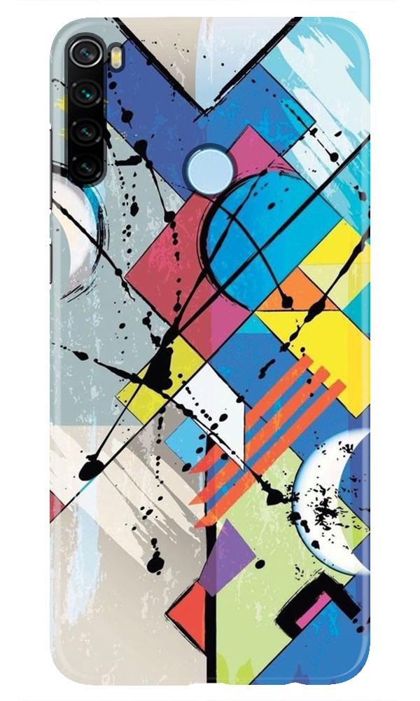 Modern Art Mobile Back Case for Xiaomi Redmi Note 8 (Design - 235) Modern Art Case for Xiaomi Redmi Note 8 (Design No. 235)