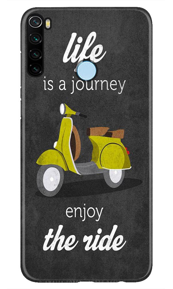 Life is a Journey Mobile Back Case for Xiaomi Redmi Note 8 (Design - 261) Life is a Journey Case for Xiaomi Redmi Note 8 (Design No. 261)