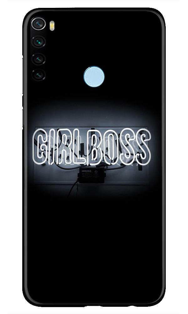 Girl Boss Black Mobile Back Case for Xiaomi Redmi Note 8 (Design - 268) Girl Boss Black Case for Xiaomi Redmi Note 8 (Design No. 268)