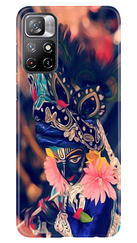 Lord Krishna Mobile Back Case for Redmi Note 11 (Design - 16) Lord Krishna Case for Redmi Note 11