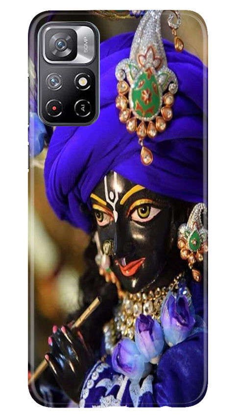 Lord Krishna4 Mobile Back Case for Redmi Note 11 (Design - 19) Lord Krishna4 Case for Redmi Note 11
