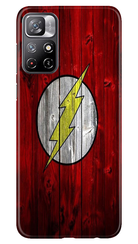 Flash Superhero Mobile Back Case for Redmi Note 11 (Design - 116) Flash Superhero Case for Redmi Note 11 (Design - 116)