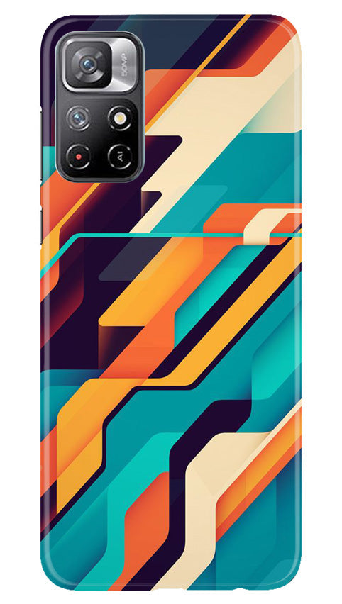 Modern Art Mobile Back Case for Redmi Note 11 (Design - 201) Modern Art Case for Redmi Note 11 (Design No. 201)