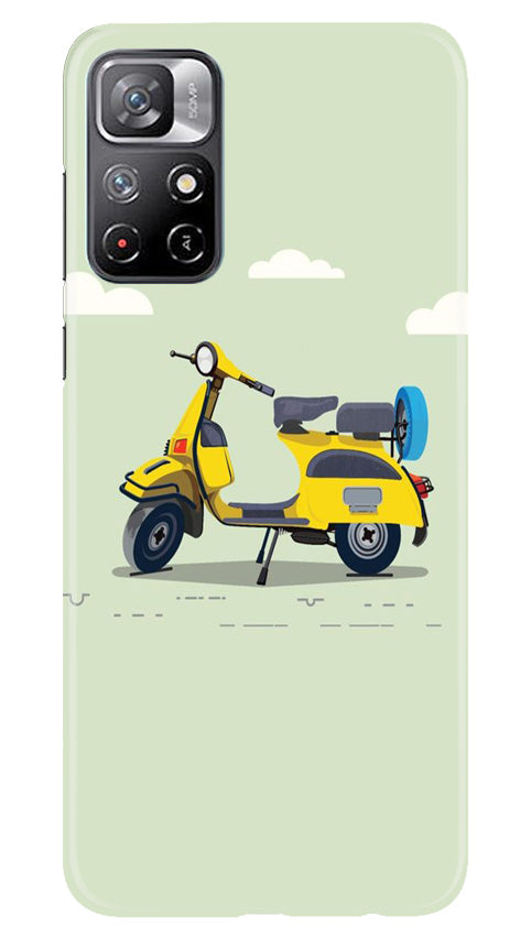 MotorCycle Mobile Back Case for Redmi Note 11 (Design - 228) MotorCycle Case for Redmi Note 11 (Design No. 228)