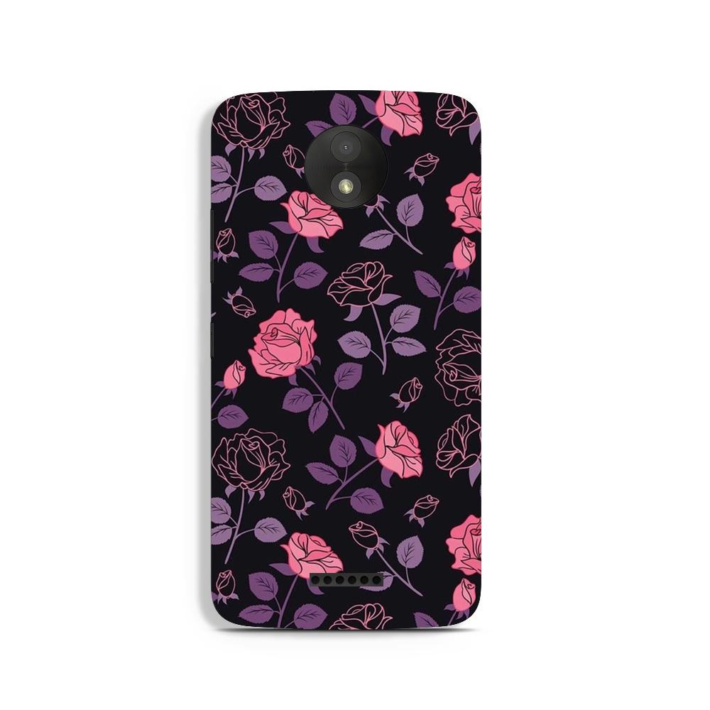 Rose Pattern Case for Moto C Rose Pattern Case for Moto C