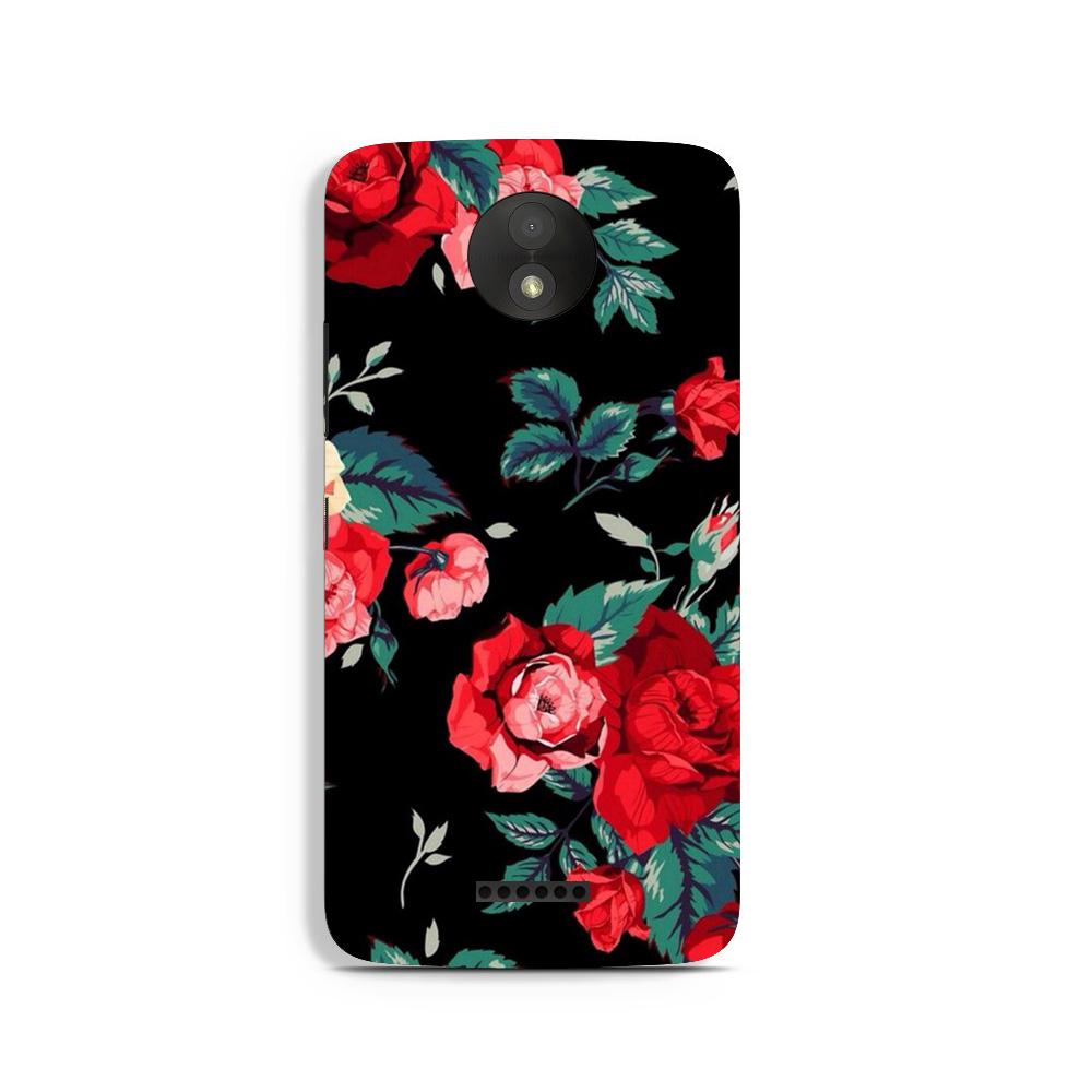 Red Rose2 Case for Moto C Plus Red Rose2 Case for Moto C Plus