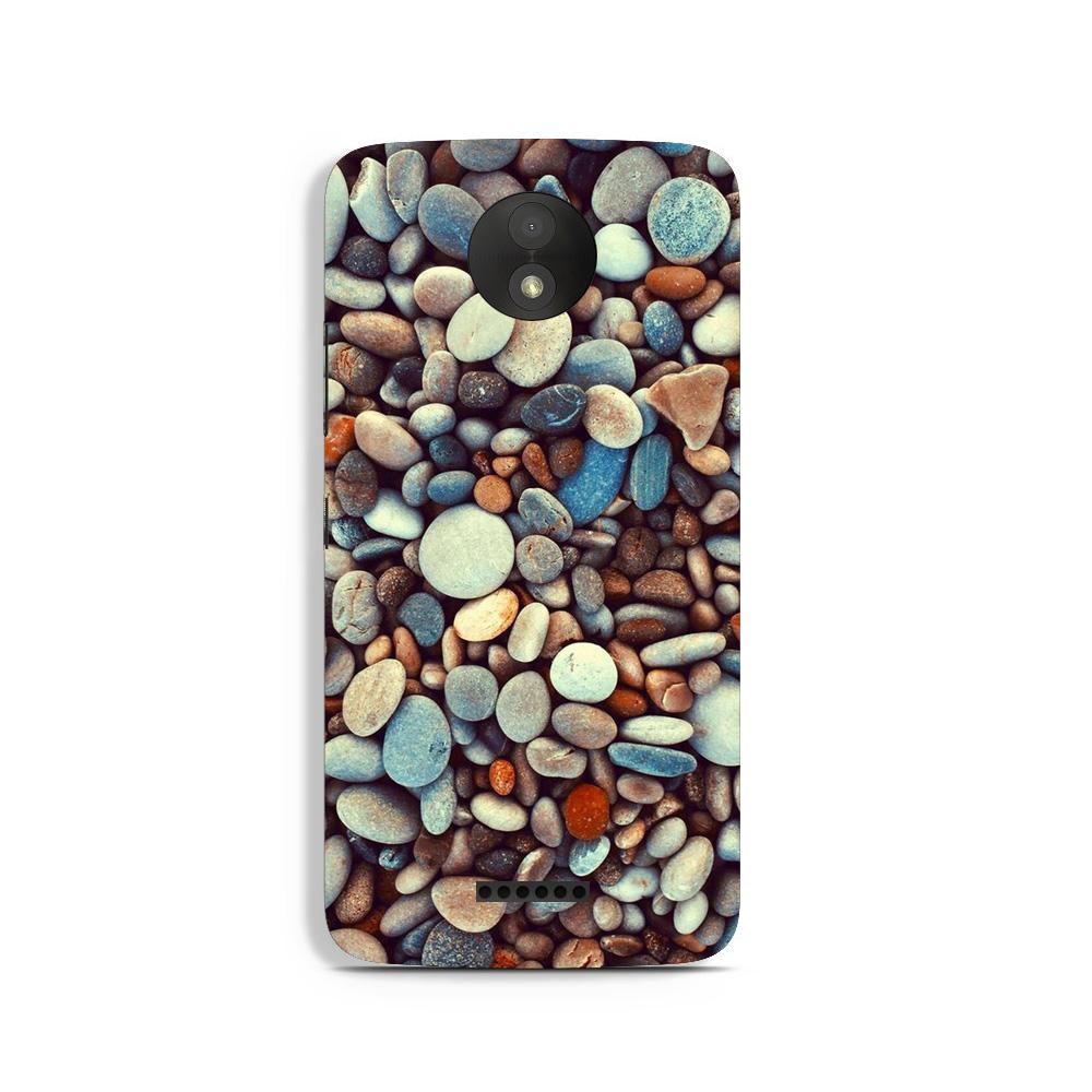 Pebbles Case for Moto C (Design - 205)