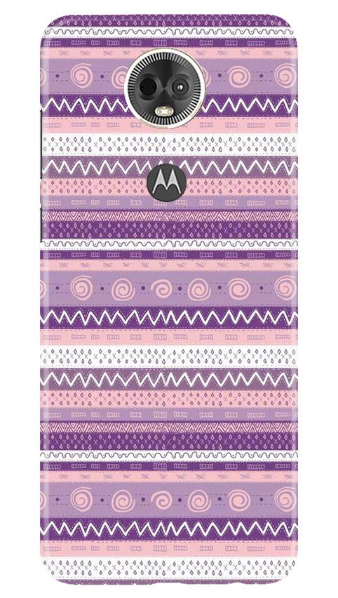 Zigzag line pattern3 Mobile Back Case for Moto E5 Plus (Design - 11) Zigzag line pattern3 Case for Moto E5 Plus