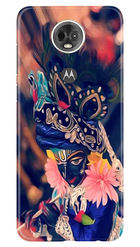Lord Krishna Mobile Back Case for Moto E5 Plus (Design - 16) Lord Krishna Case for Moto E5 Plus