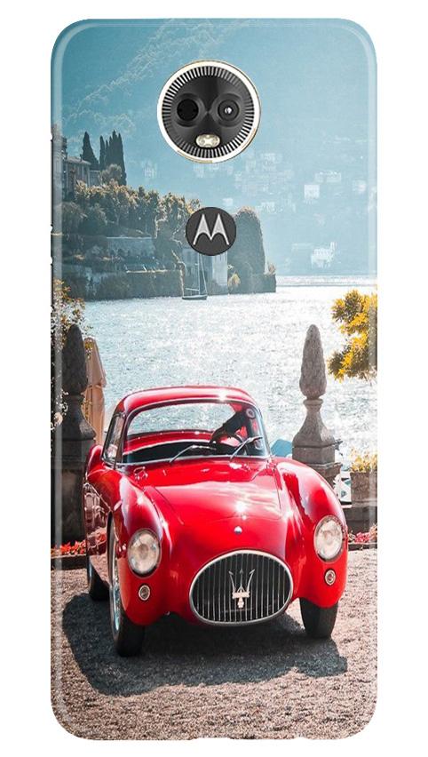 Vintage Car Mobile Back Case for Moto E5 Plus (Design - 51) Vintage Car Case for Moto E5 Plus